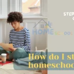 A dedicated homeschooling workspace with organized books, a whiteboard, and learning materials, creating an engaging environment for a child's personalized education.